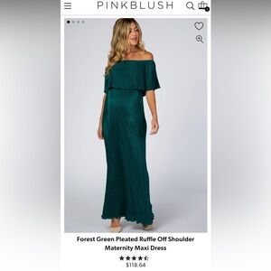 👗 NWT Forest Green Maternity Dress 👗
